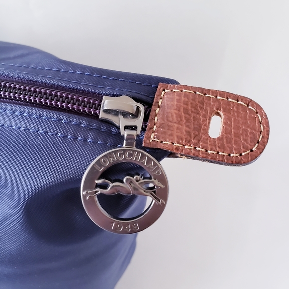 Longchamp Eiffel Tower Le Pliage Travel Bag - Navy - Picture 10 of 13